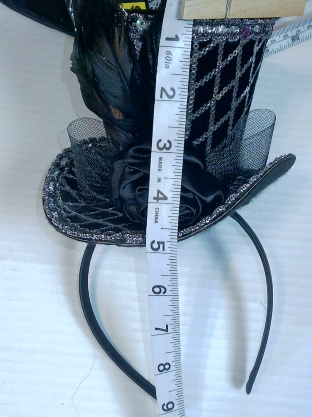 Halloween Costume & Accessory Lot – Cat Mask, Velvet Top, Corset Belt, Metallic - Picture 10 of 16